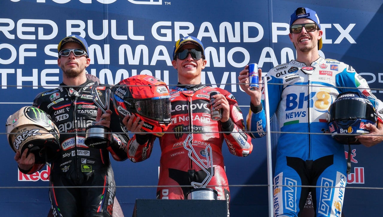 Así queda el Mundial de MotoGP tras el Gran Premio de San Marino