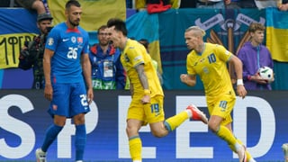 Eslovaquia 1-2 Ucrania: Soldados de la esperanza