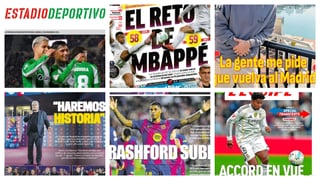 Victoria del Betis, el mercado del Sevilla, Endrick, el reto de Mbappé... así llegan las portadas deportivas de este 19 de diciembre de 2025