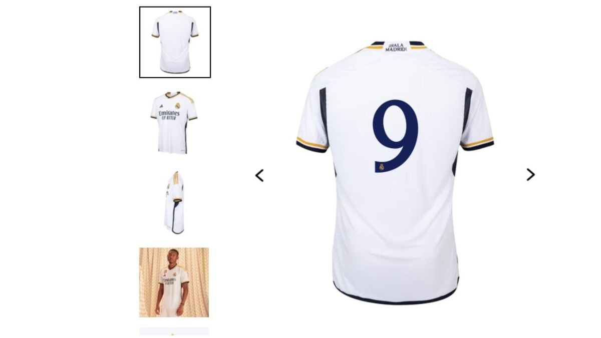 El Real Madrid prohíbe usar la camiseta de Mbappé - Estadio Deportivo