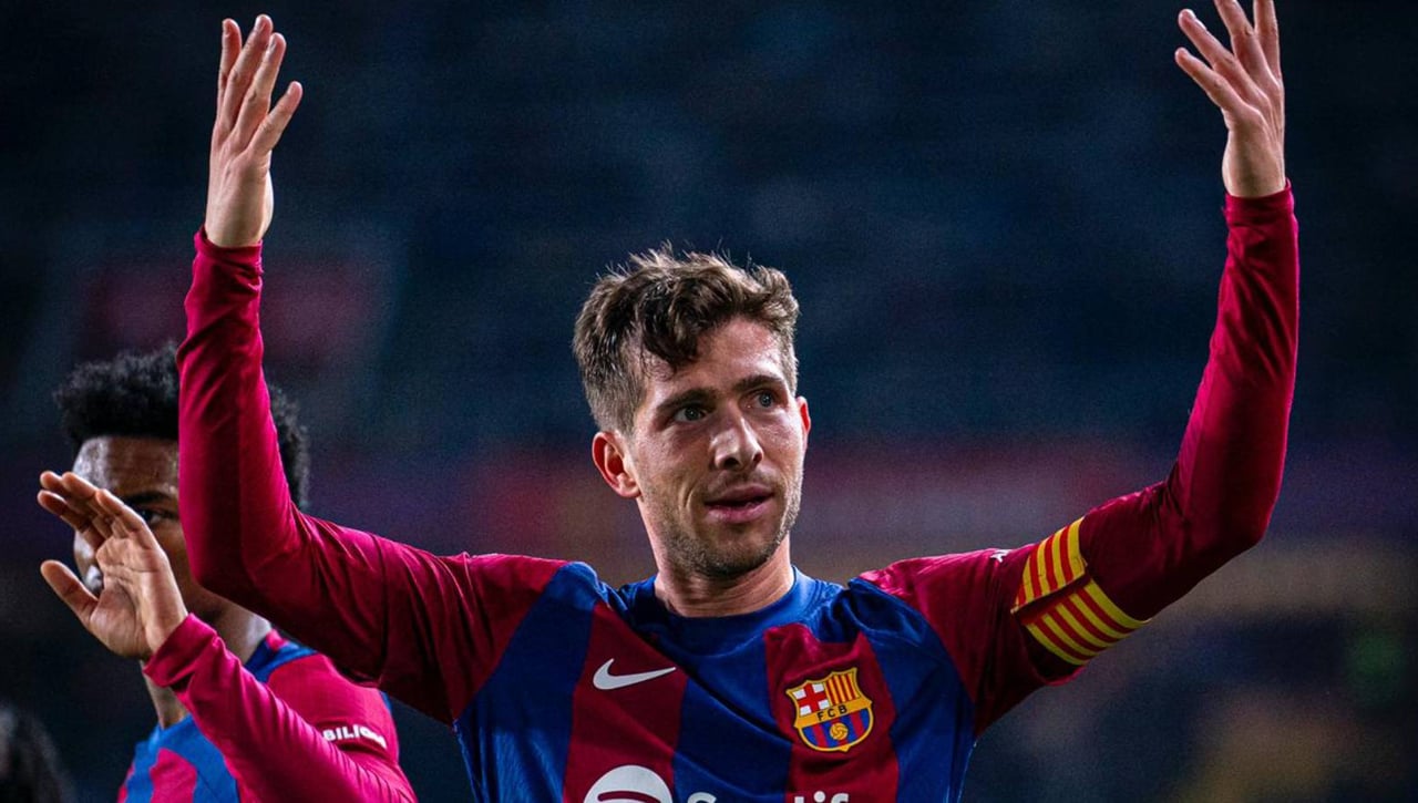 El último recado de Sergi Roberto a Xavi Hernández