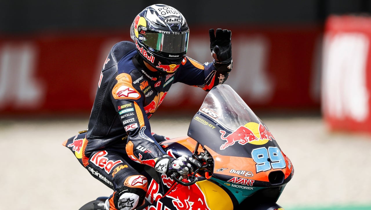 Primera victoria para Moreira y sexto triunfo para Rueda