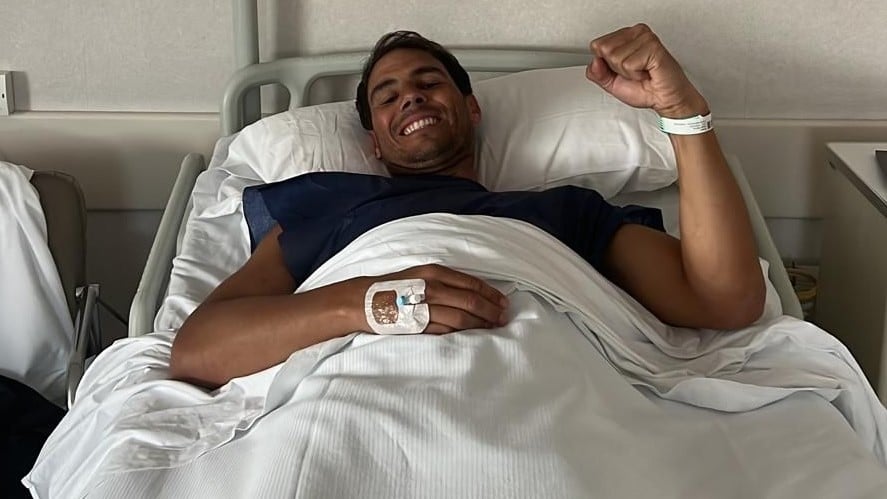 Rafa Nadal pasa por el quirófano