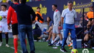 Y Mendilibar volvió a sacar la escopeta, un espectáculo en la banda