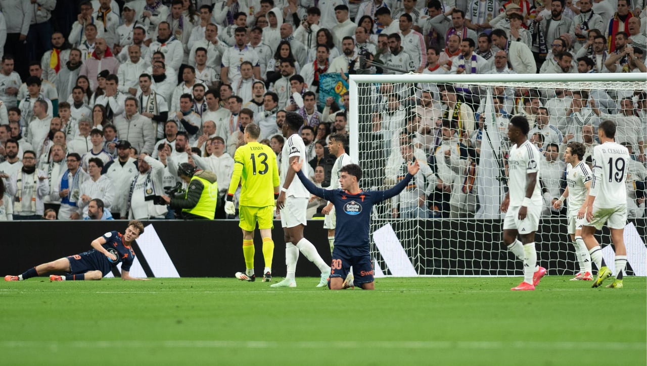 Polémica en el Bernabéu: el Celta estalla