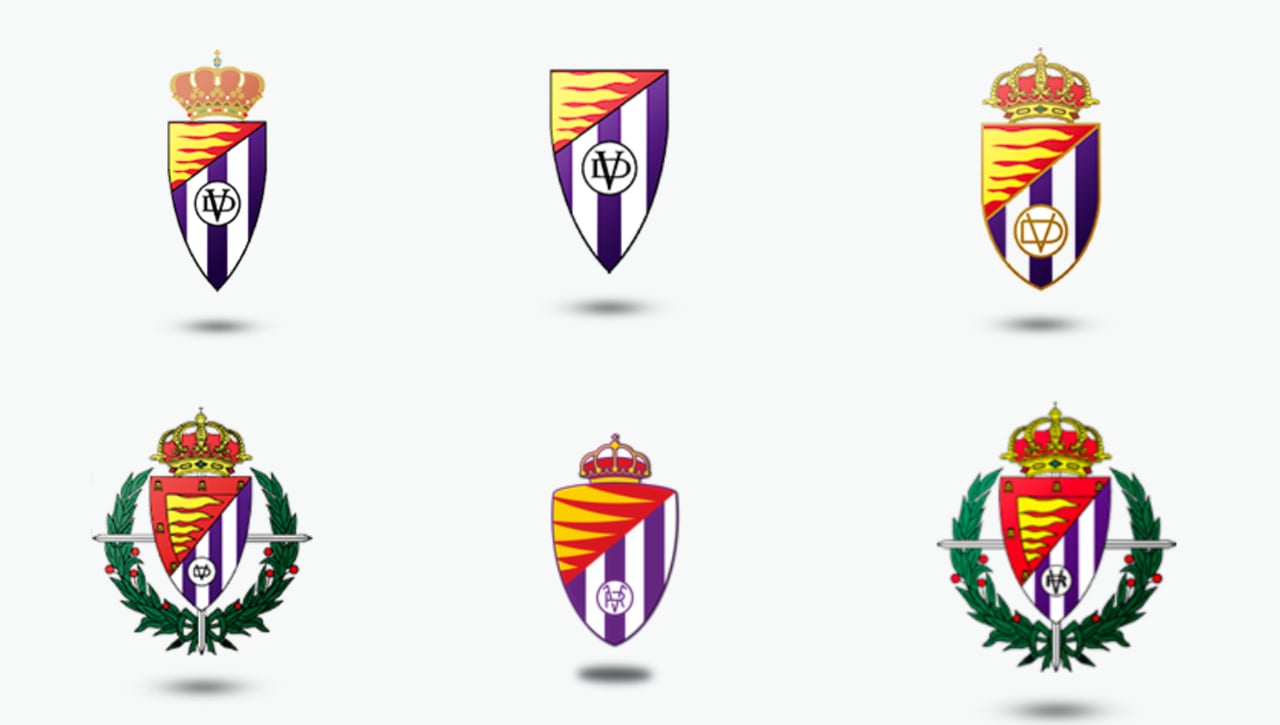 Escudo del Real Valladolid: historia, significado, heráldica y evolución del emblema pucelano