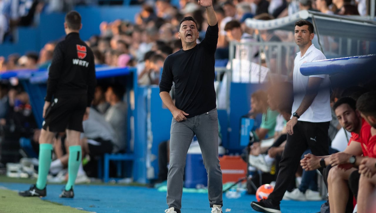 Los gritos de Míchel en el vestuario del Girona