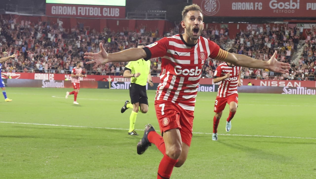 Stuani sigue haciendo historia en el Girona