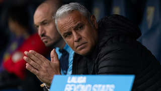 Sergio Pellicer dispara al Málaga