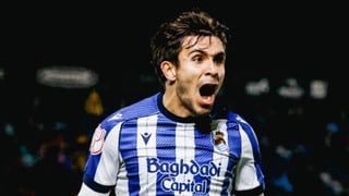 La Real Sociedad acierta con Pablo Marín, que vive su primera gran noche