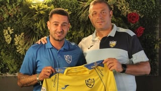 Sergio León: "Si marco soy capaz de darle un beso al escudo del Palma y al del Betis"