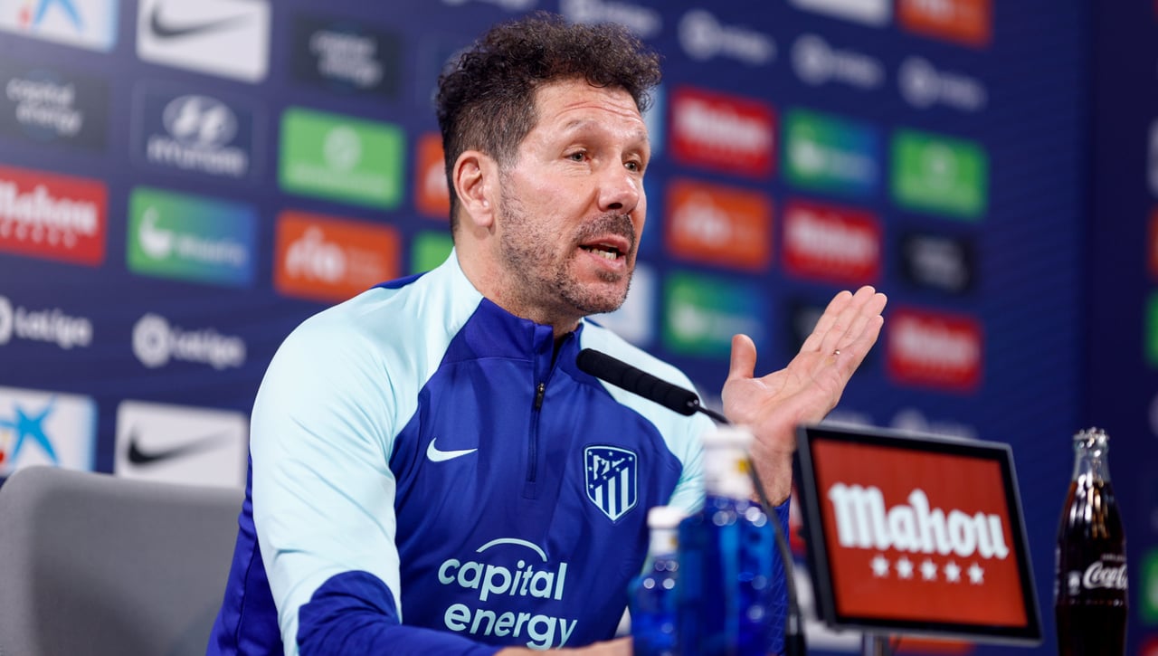 Atlético - Betis: Simeone tiene un consejo para Canales y un piropo para Pellegrini