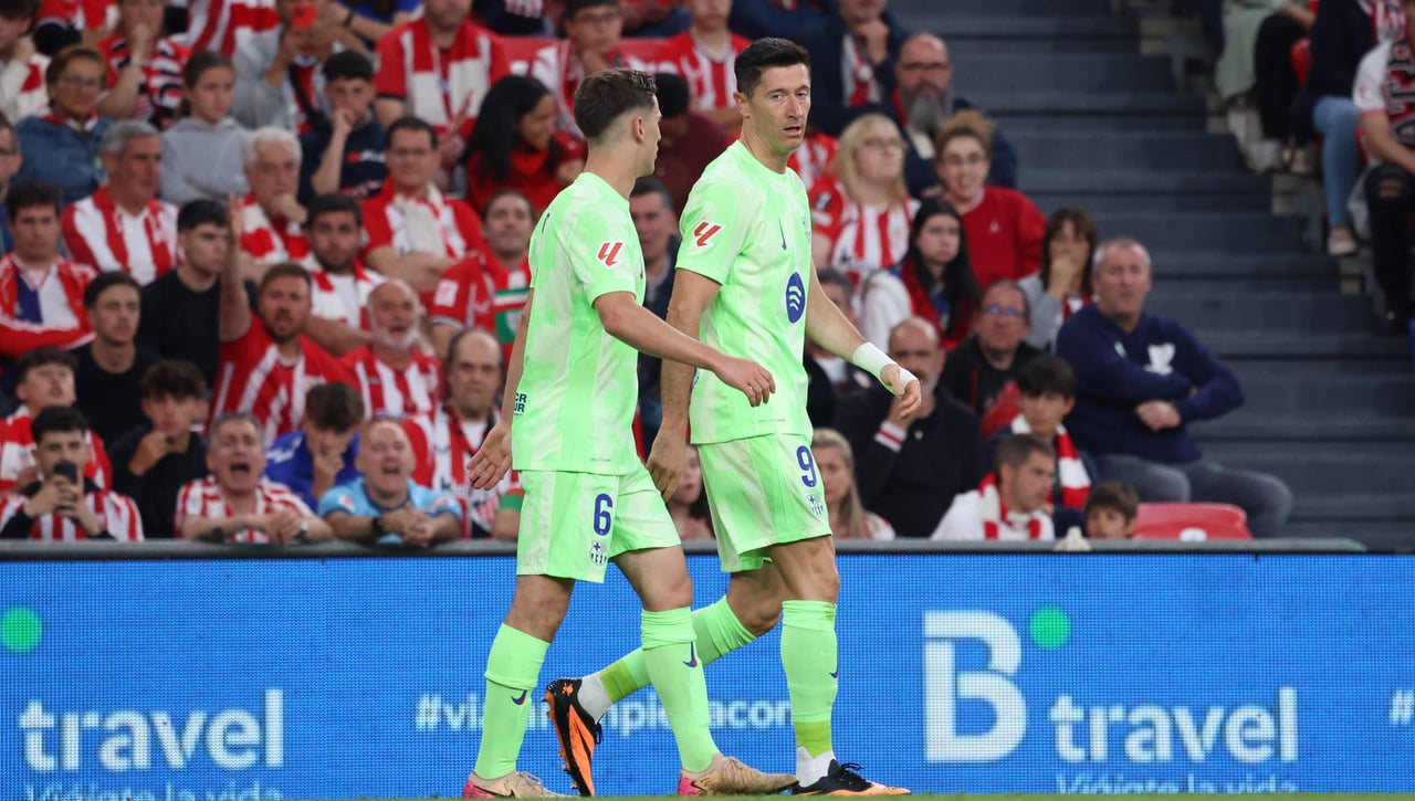 Athletic 0-3 Barcelona: Lewandowski echa el cierre