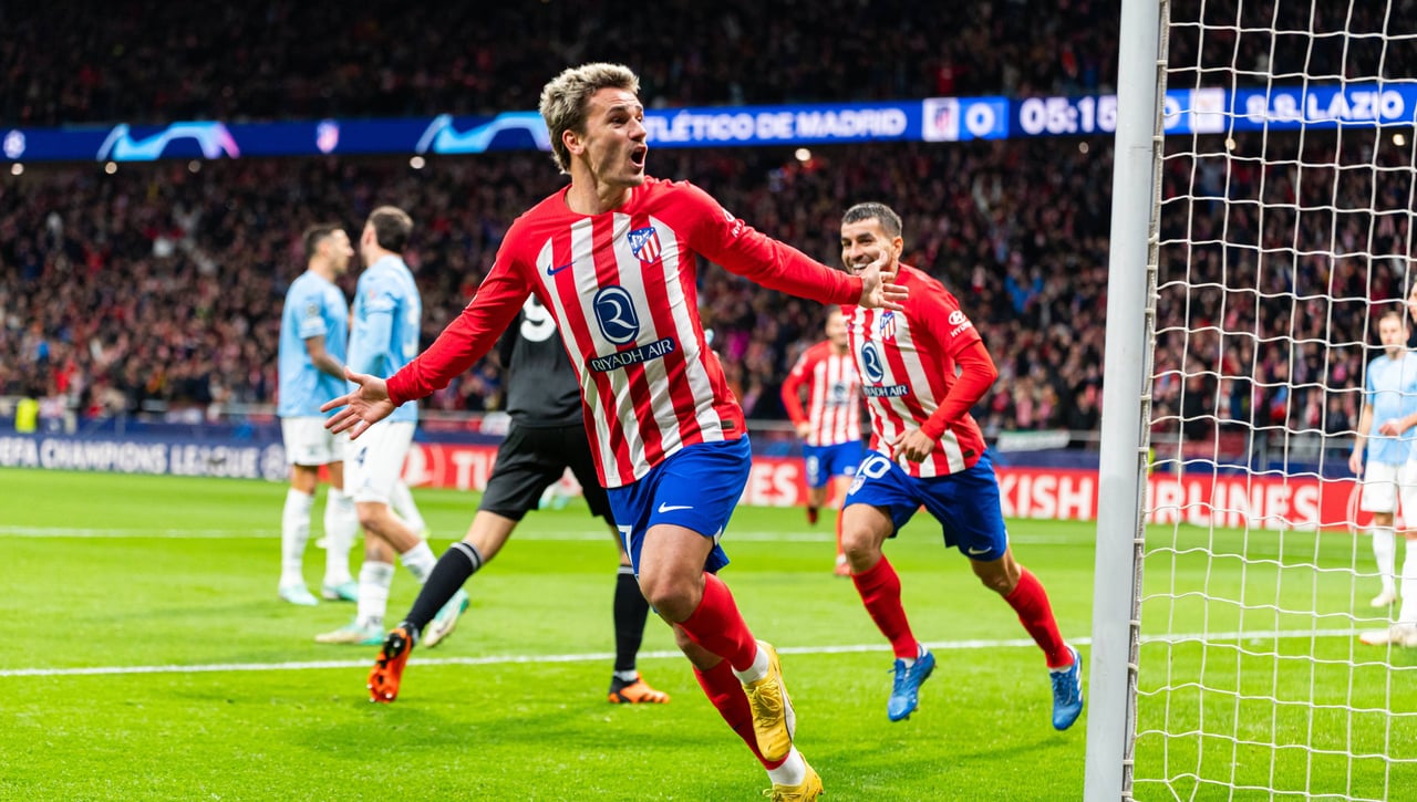 Atleti 2-0 Lazio: Griezmann quiere comer a lo grande