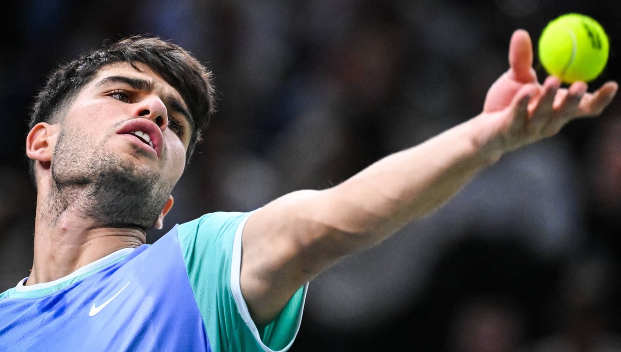 Alcaraz - Humbert, resultado y resumen del partido de octavos de final de Carlos Alcaraz en el Masters 1000 de París en vivo online