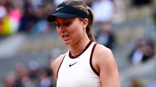 Susto tremendo de Paula Badosa en Roland Garros