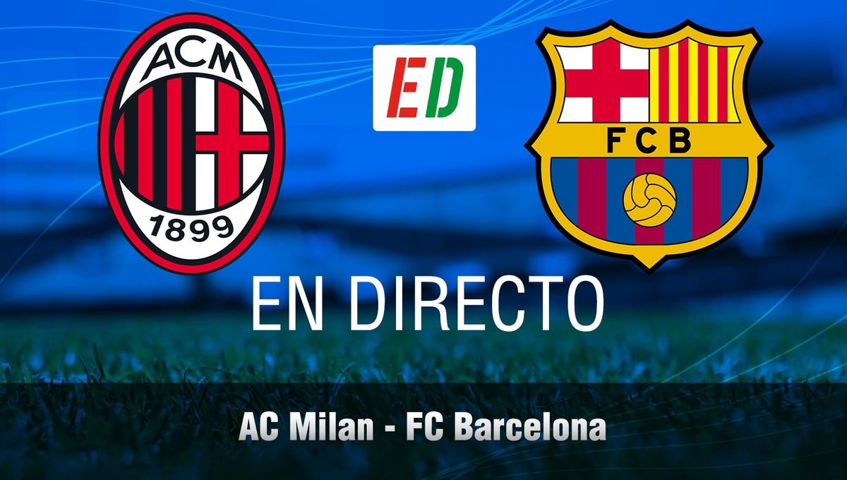 Resultado, goles y resumen del AC Milan-FC Barcelona 