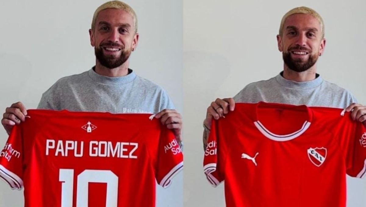 El Papu Gómez, una opción real en Independiente y mucho más que una simple foto