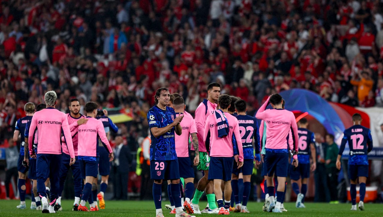 El Benfica le restriega al Atlético su gran fracaso 