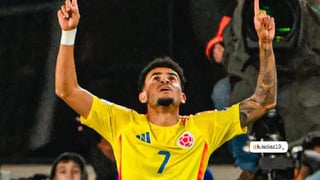 Luis Díaz, como Messi