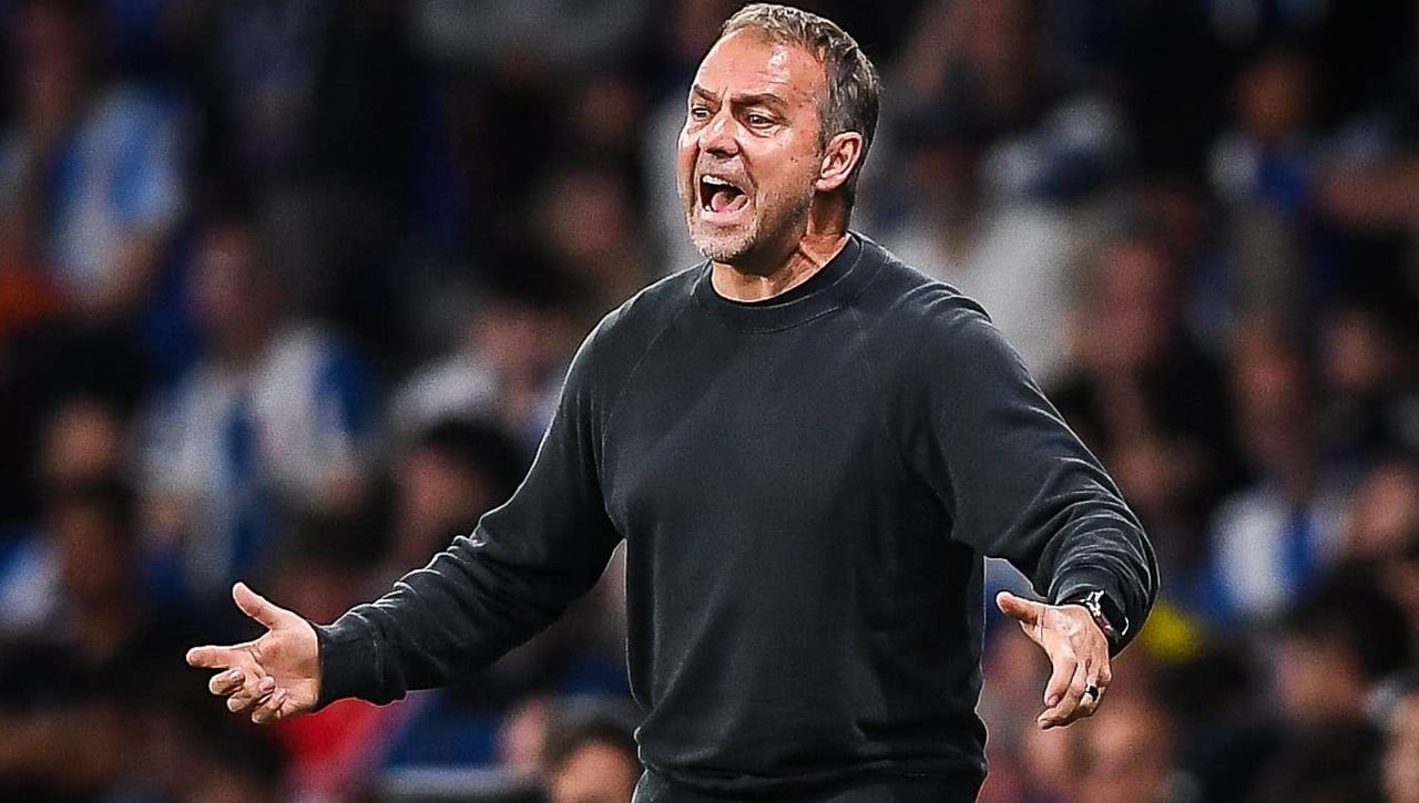 Hansi Flick, duro con el Barça: "No estoy contento"