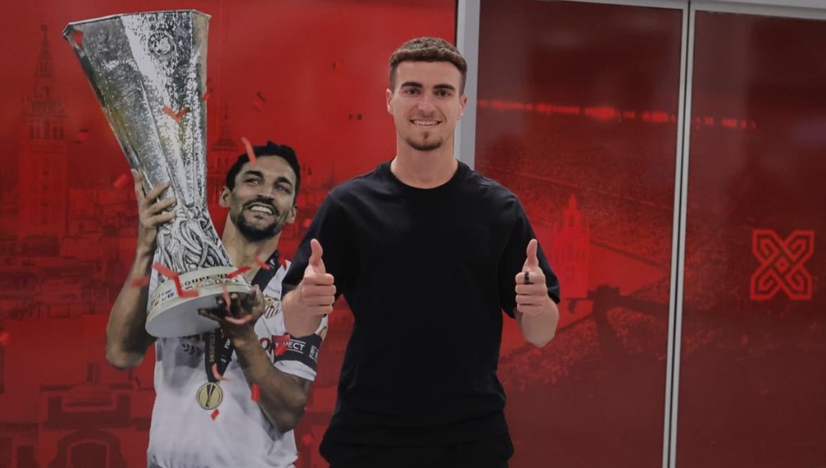 Adrià Pedrosa ya está en Sevilla