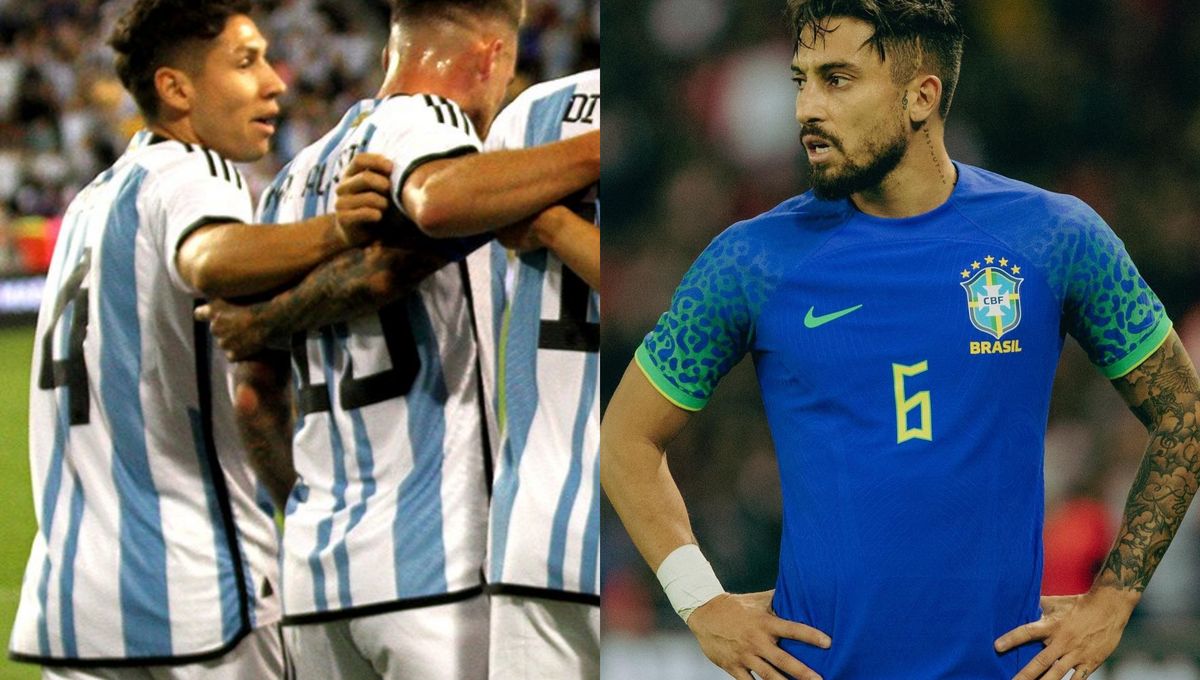 Alex Telles y Montiel sí son titulares con Brasil y Argentina