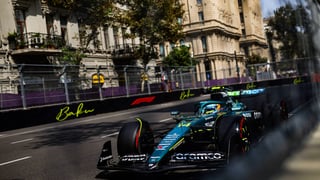 Giro inesperado de Alonso en Bakú