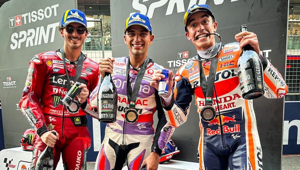 GP de la India de MotoGP: Jorge Martín logra una victoria histórica y Marc Márquez sube al podio en la Sprint