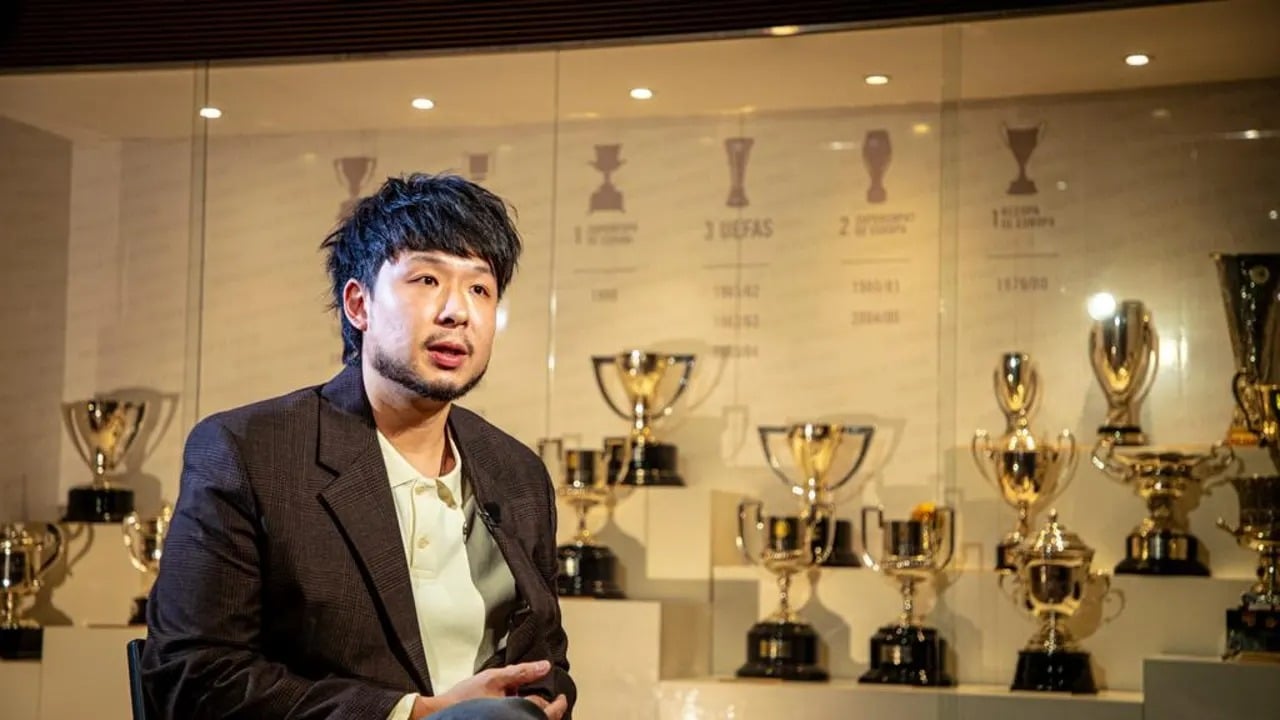 Kiat Liam vuelve a mostrar en redes sociales su celebración sobre el Valencia