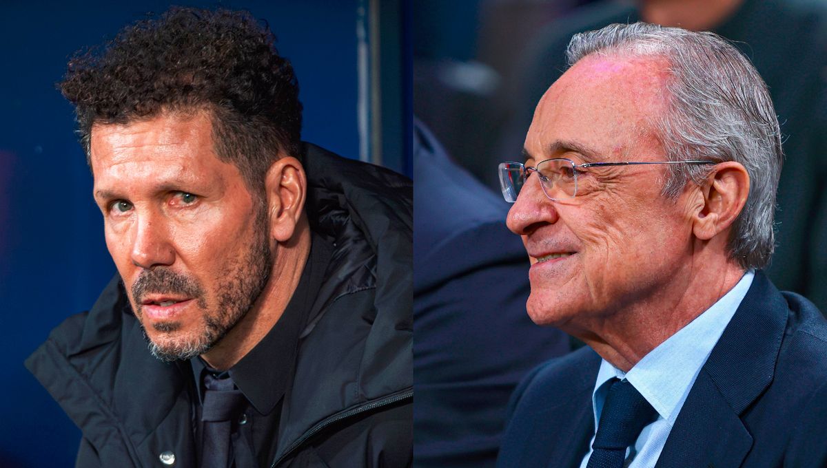 Lo curiosa conversación entre Simeone y Florentino Pérez con la Champions League por medio
