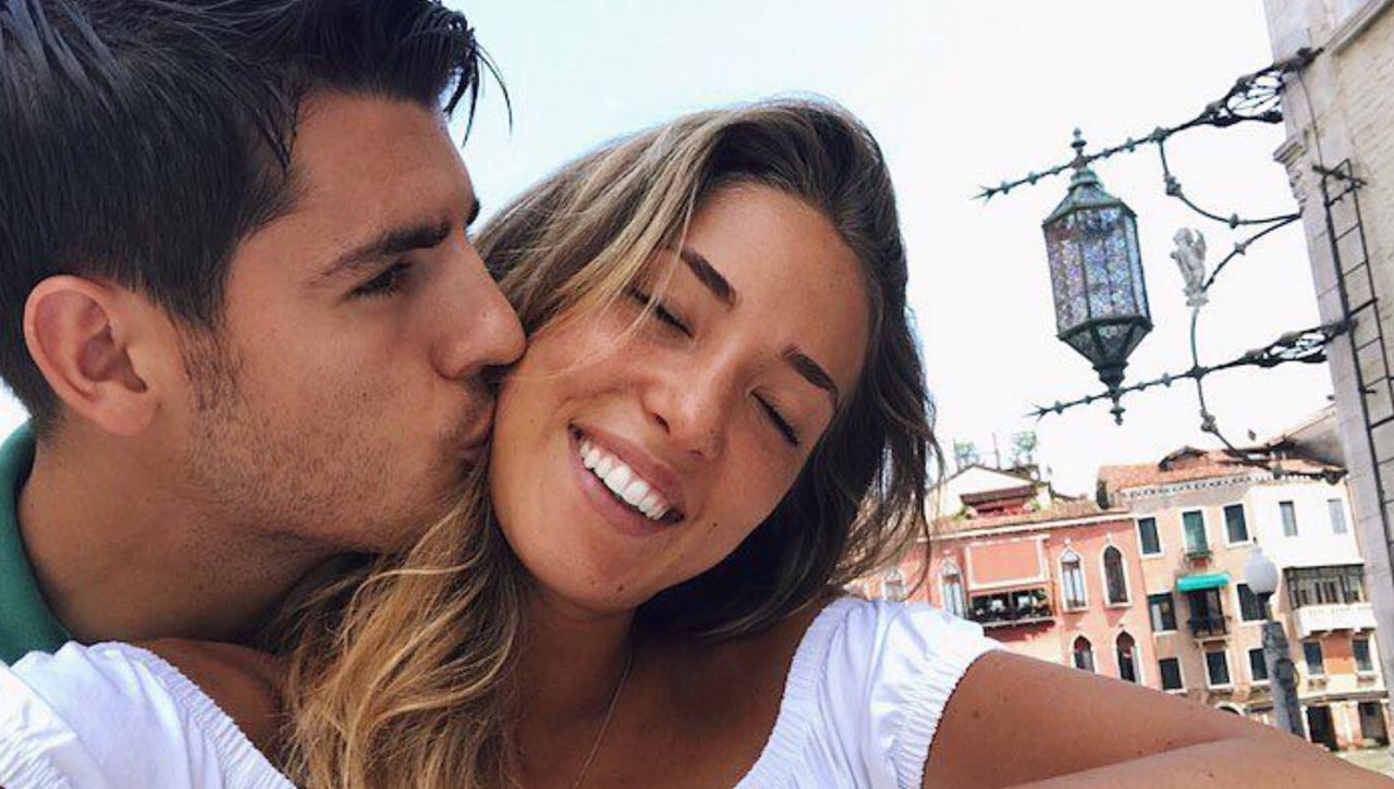 Alice Campello se acuerda de Morata y lo hace público