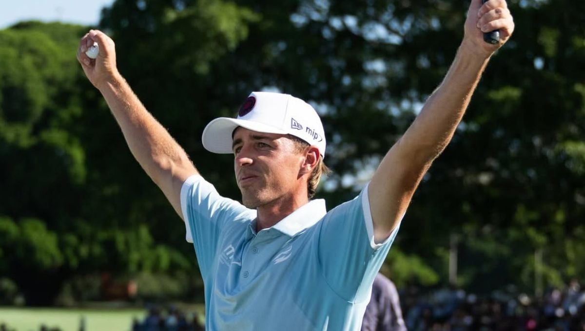 David Puig imita a Seve Ballesteros y pone al golf español al frente del DP World Tour: "Todos intentamos parecernos un poco a él"