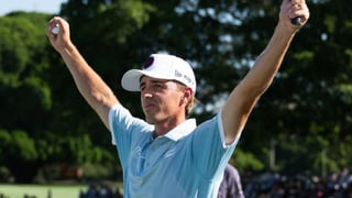 David Puig imita a Seve Ballesteros y pone al golf español al frente del DP World Tour: "Todos intentamos parecernos un poco a él"