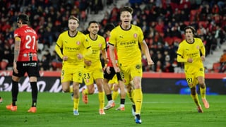 Mallorca 1-2 Girona: Sonrisa de año nuevo para un Girona que sale del descenso