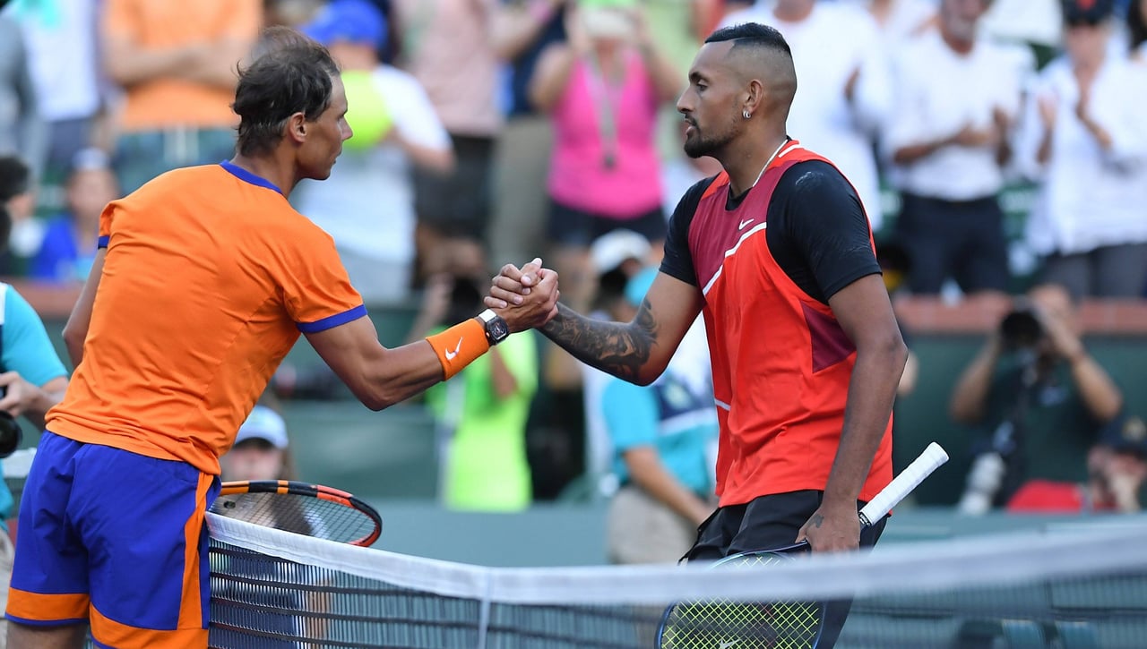 Nick Kyrgios vuelve a irse de la lengua y señala a Rafa Nadal