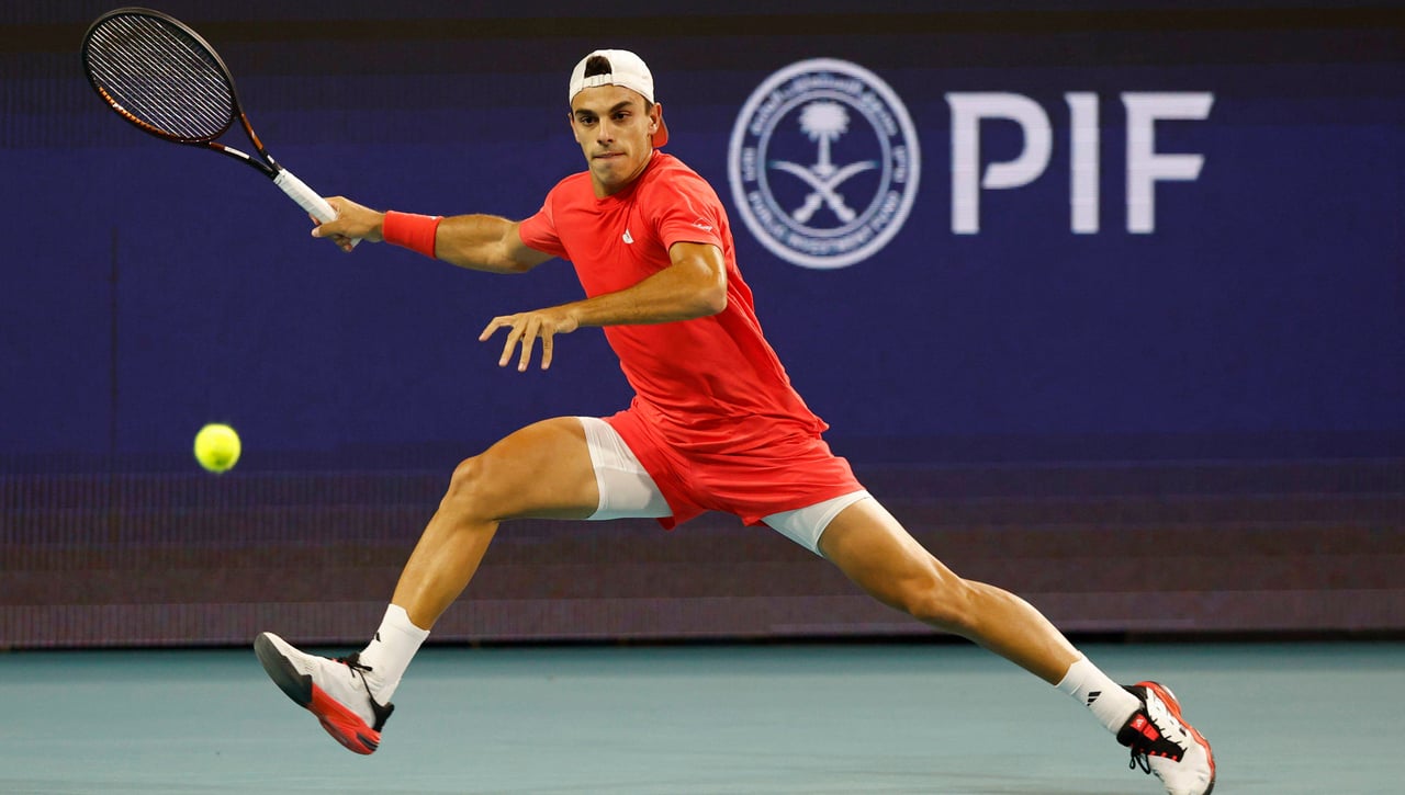 El tenis argentino protagoniza el campanazo del Miami Open