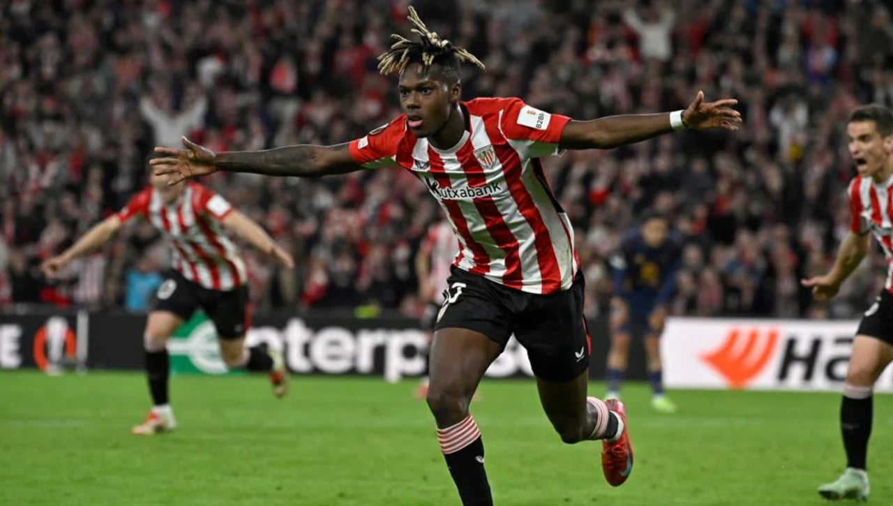 Athletic 3-1 Roma: Nico Williams se come a la Roma y de postre se pide la Europa League