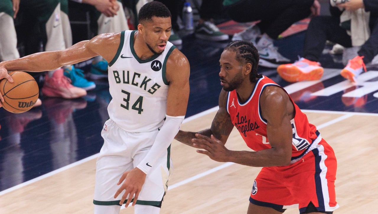 Entendimiento pleno entre Kawhi Leonard y Giannis Antetokounmpo