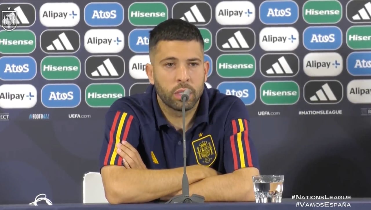 A Jordi Alba no le preocupa estar sin equipo