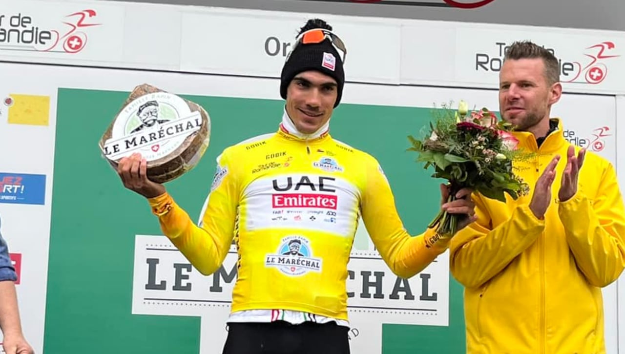 Nuevo recital de Juan Ayuso que ya lidera Romandía