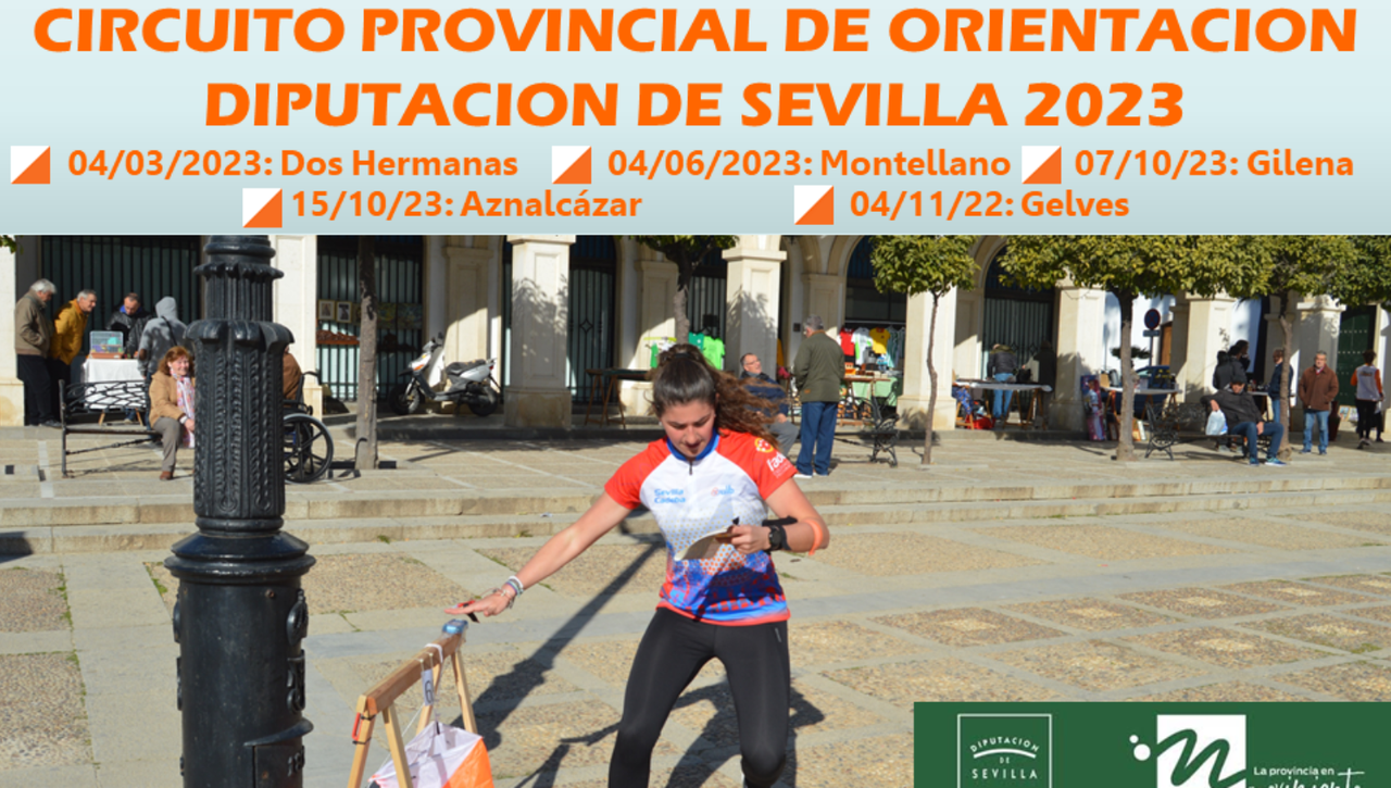 El Circuito Provincial de Orientación de Sevilla está cada vez más cerca