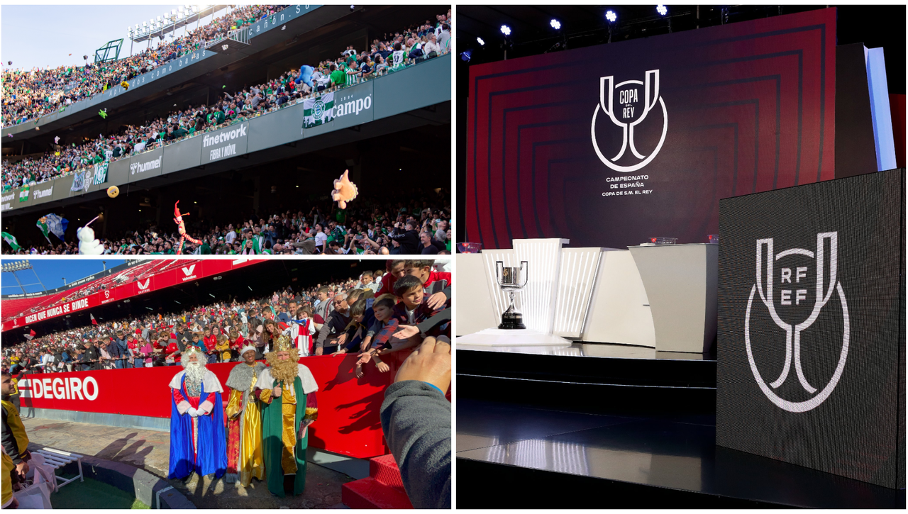 Real Madrid, Barça, Atlético, Sevilla, Betis... Los horarios confirmados de los dieciseisavos de final de la Copa del Rey