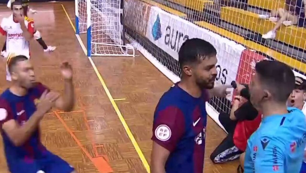 Escándalo arbitral en el fútbol sala, con el Barcelona como protagonista