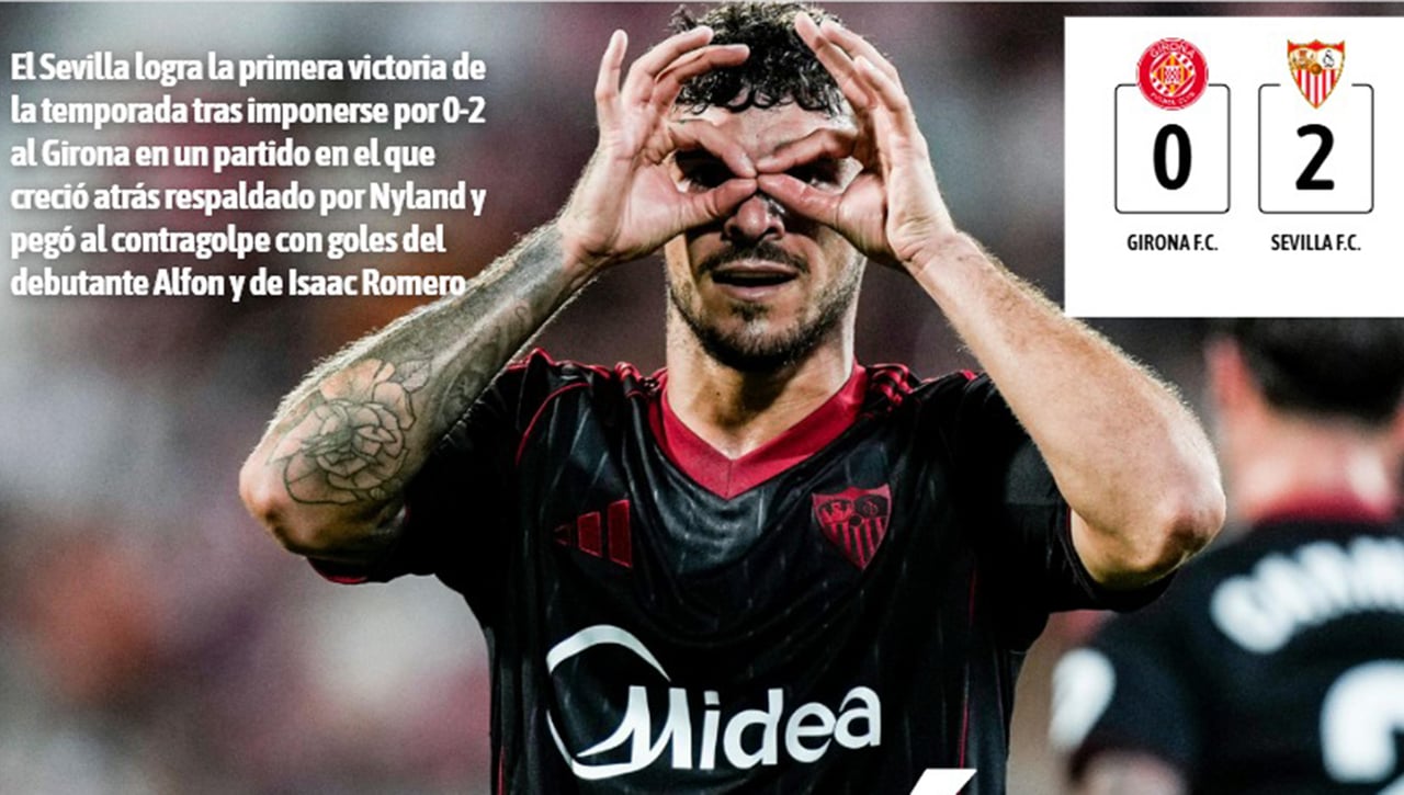 La portada de ESTADIO Deportivo para este domingo, 31 de agosto de 2025