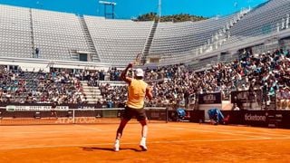 Rafa Nadal ya gana en Roma