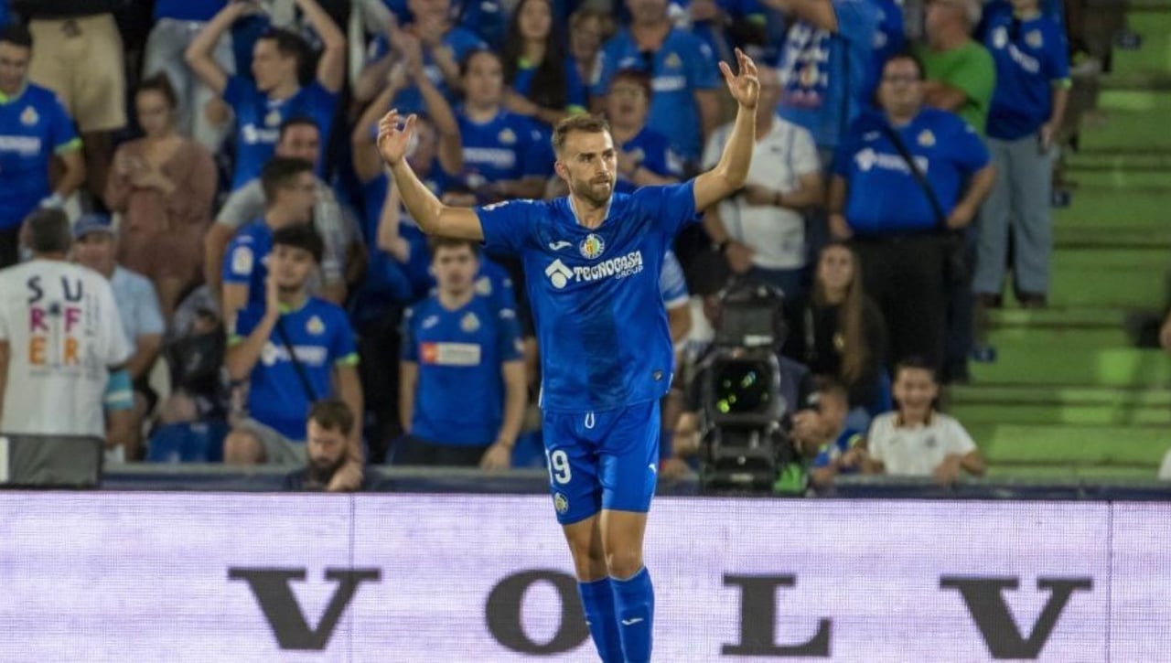 Borja Mayoral no desaprovecha la ocasión y le da el triunfo al Getafe sobre el Alavés