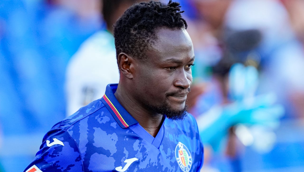 Djené, en la rampa de salida