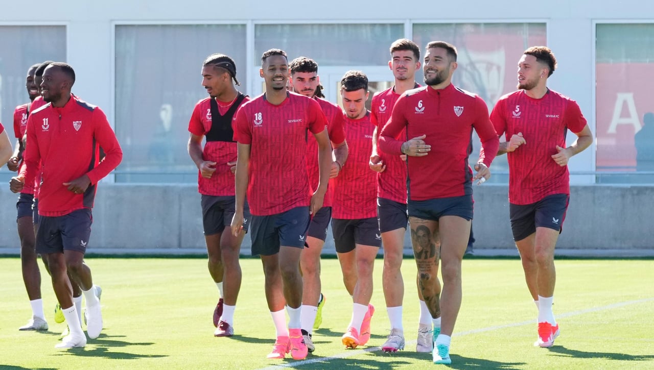 En-Nesyri, baja en el regreso a los entrenamientos