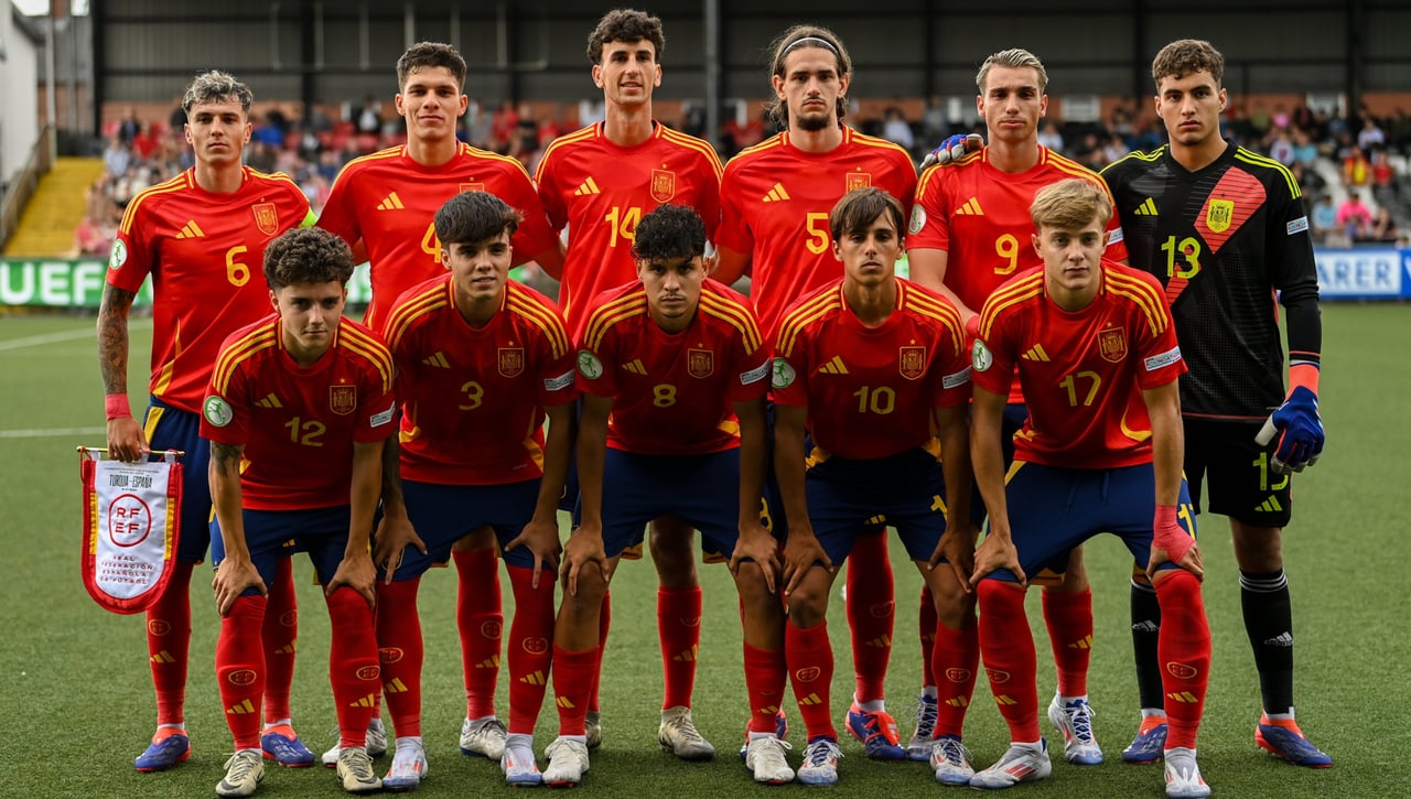1-1: Turquía evita sobre la bocina que España esté en las 'semis' del Europeo sub 19